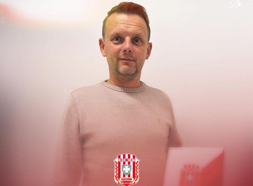 Paweł Młynarczyk poprowadzi Resovię w dalszej części sezonu (fot. Resovia)