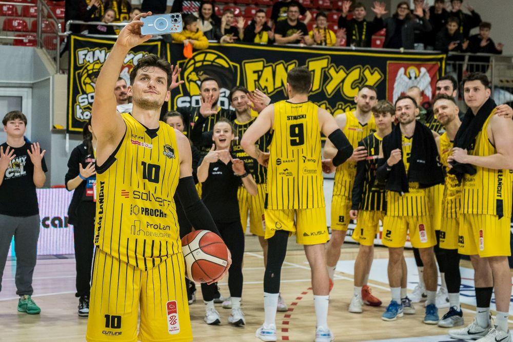 Solvera Sokół Łańcut wygrał dziewiąty mecz w tym sezonie (fot. Sebastian Maślanka)