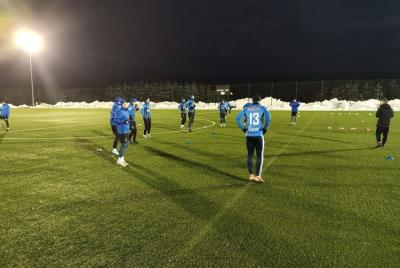 JKS Jarosław pokonał w sparingu Sokoła Kolbuszowa Dolna (fot. Dominik Budzowski)