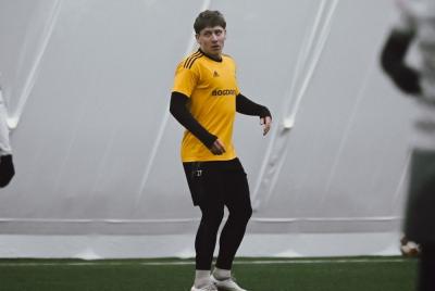 Szymon Majewski testowany w Górniku Łęczna (fot. Górnik Łęczna)