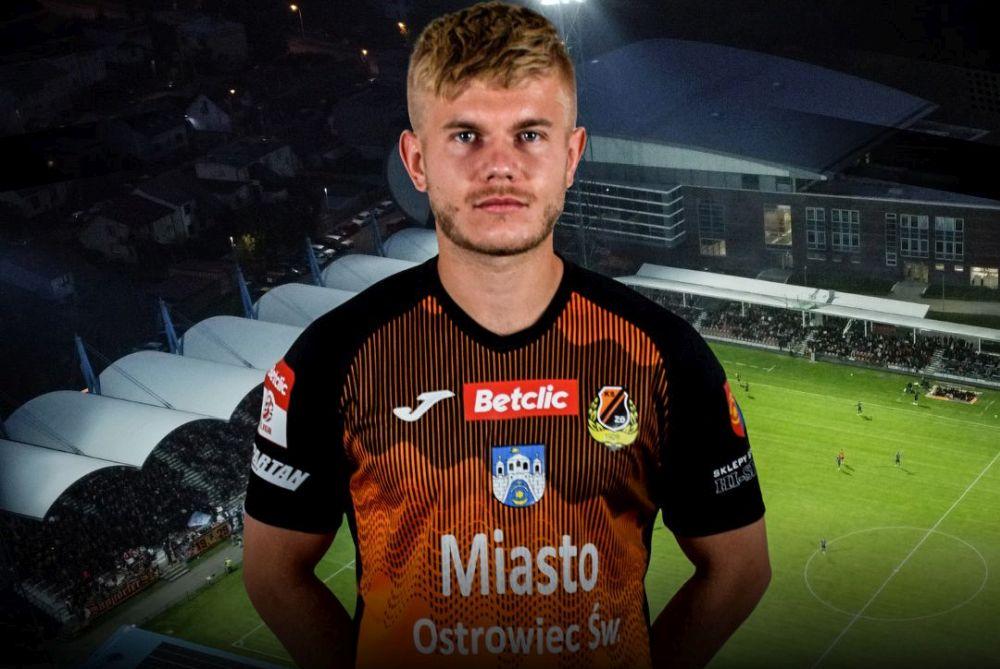 Eryk Galara oficjalnie opuszcza KSZO Ostrowiec Świętokrzyski (fot. KSZO)