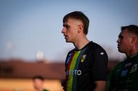 Michał Musik zdobył zwycięskiego gola w meczu ze Spartą Kazimierza Wielka (fot. Sokół Kolbuszowa Dolna)