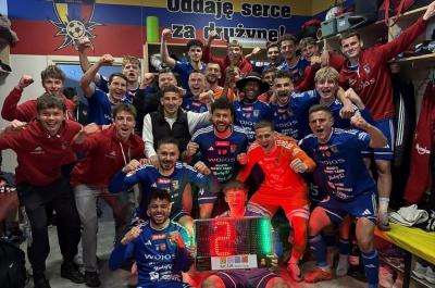 Podhale Nowy Targ pokonało Resovię po golu w ostatniej akcji (fot. Podhale Nowy Targ/facebook)