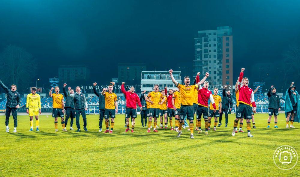 Resovia pokonała Świt Szczecin w meczu 25. kolejki (fot. P. Golonka/ Resovia)