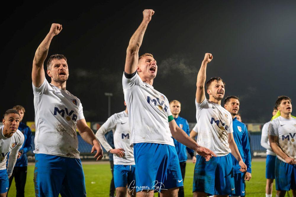 Karpaty Krosno pokonały Błażowiankę. Padło aż dziewięć goli (fot. Konrad Kwolek)