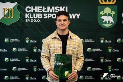 Piotr Cichocki podpisał nowy kontrakt z Chełmianką Chełm (fot. Chełmianka)