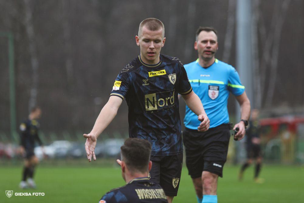 Antoni Kozubal przypieczętował zwycięstwo GKS-u Katowice nad Resovią (fot. gkskatowice.eu)