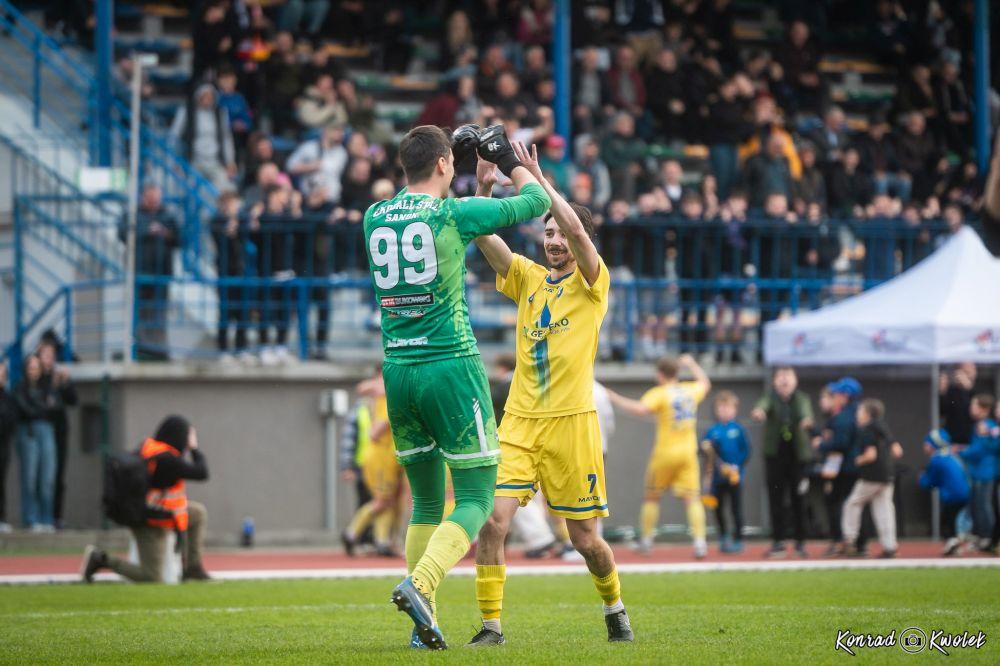Ekoball Stal Sanok pokonała Karpaty Krosno w półfinale OPP (fot. Konrad Kwolek)