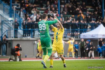Ekoball Stal Sanok pokonała Karpaty Krosno w półfinale OPP (fot. Konrad Kwolek)