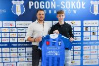 Szymon Serwiński nowym piłkarzem Pogoni-Sokoła Lubaczów (fot. Pogoń-Sokół Lubaczów)