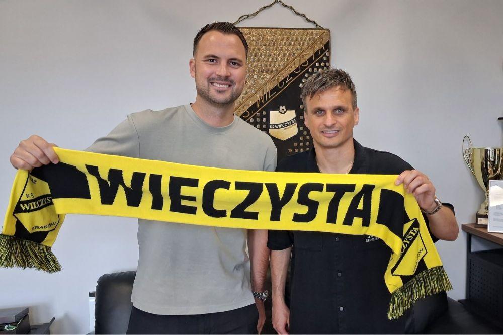 Antonio Milić wzmocnił Wieczystą Kraków. Kontrakt na dwa lata (fot. KS Wieczysta Kraków)