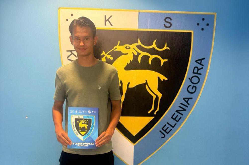 Mikołaj Kwiatek nowym bramkarzem Karkonoszy Jelenia Góra (fot. Karkonosze Jelenia Góra)