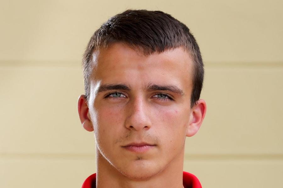 Na zdjęciu Adam Waszkiewicz (fot. Jagiellonia Białystok)