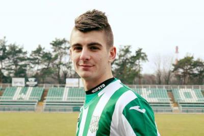 Adrian Nowak przejdzie z Wisłoki Dębica do Karpat Krosno? To wcale nie takie pewnie (fot. Wisłoka Dębica)