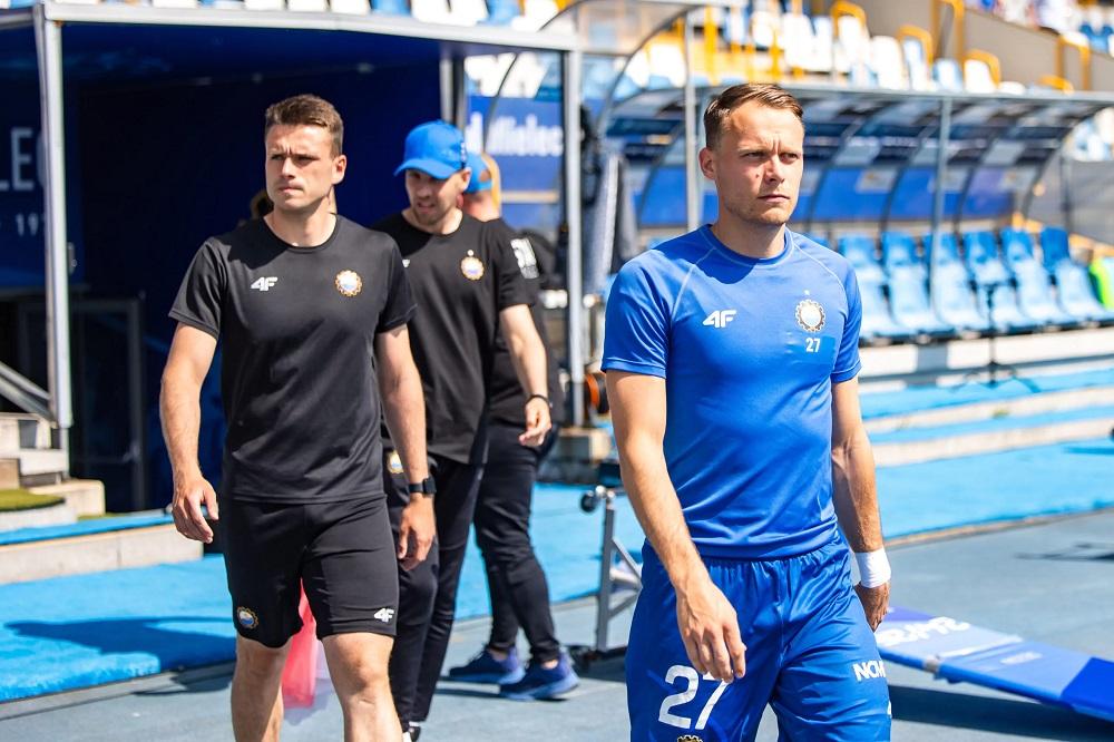 Alvis Jauzems przez dwa lata reprezentował barwy Stali Mielec. (fot. Stal Mielec)