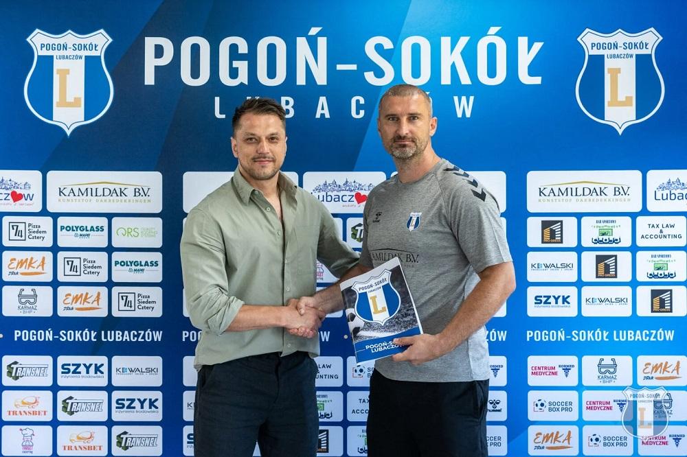 Andrzej Paszkiewicz trenerem Pogoni-Sokoła Lubaczów! (fot. Pogoń-SokólLubaczów)