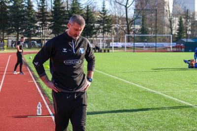 Andrzej Paszkiewicz nie będzie już szkoleniowcem Pogoni-Sokoła Lubaczów (fot. facebook.com/pogonsoko)