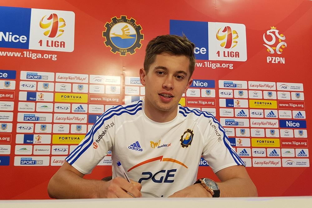 Arkadiusz Górka będzie grał na wiosnę w Apklan Resovii. (fot. Stal Mielec)