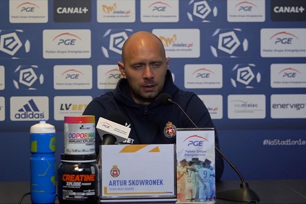 Artur Skowronek był zadowolony ze zwycięstwa nad PGE FKS Stalą Mielec. (fot. Stal Mielec)