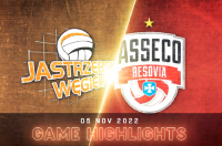 WIDEO: Jastrzębski Węgiel - Asseco Resovia 3-0 [SKRÓT MECZU]