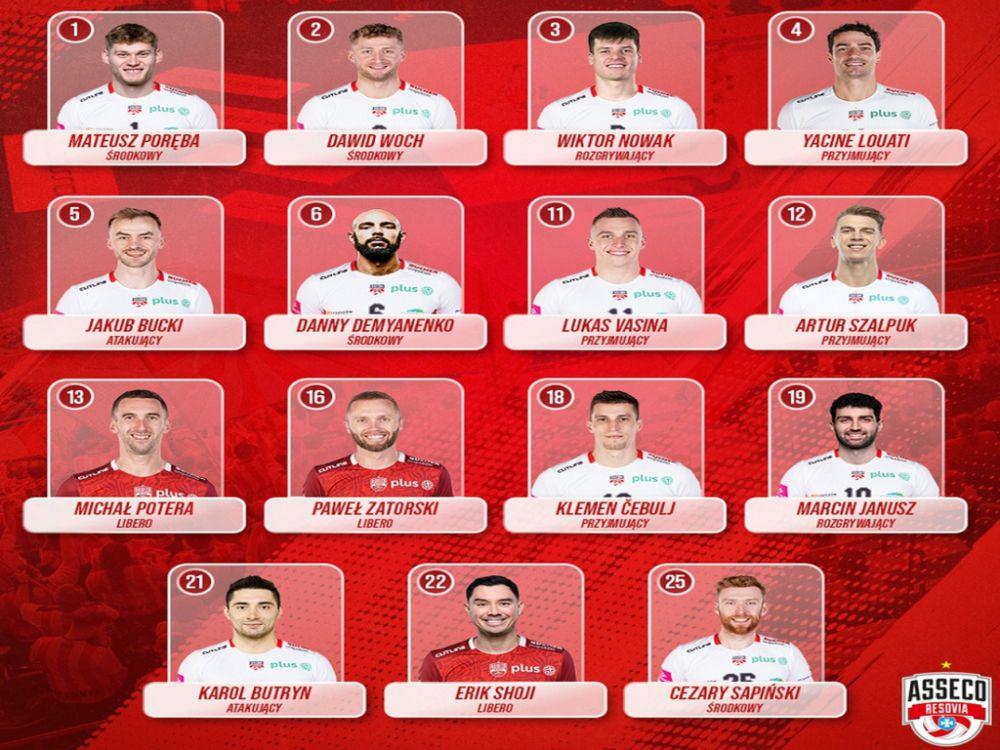 Fot. Asseco Resovia/Twitter