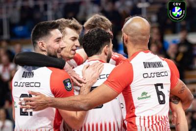 WIDEO: Asseco Resovia Rzeszów - SVG Lüneburg 3-0 [SKRÓT MECZU]