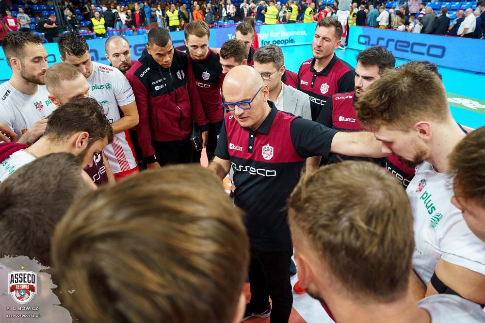 Siatkarze Resovii mają o czym myśleć po meczu z Tours VB. P. Gibowicz/ Asseco Resovia