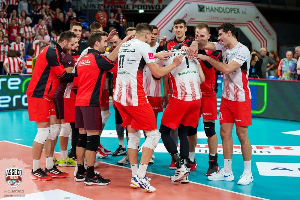 Asseco Resovia górą w siatkarskim klasyku. Fot. Piotr Gibowicz
