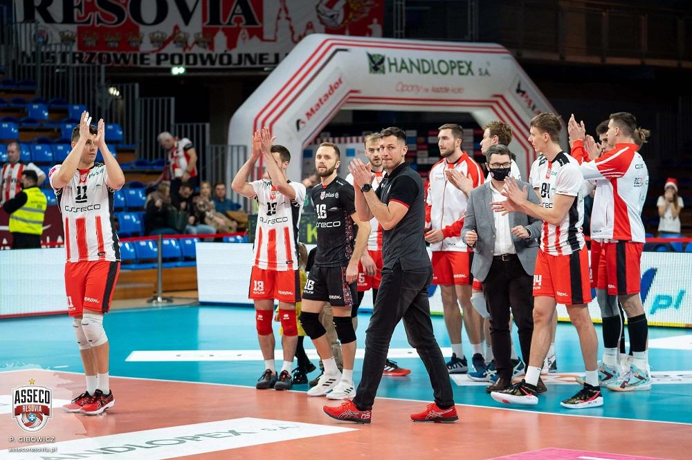 Asseco Resovia ponownie zawodzi wszystkich kibiców. (fot. P. Cibowicz / Asseco Resovia)