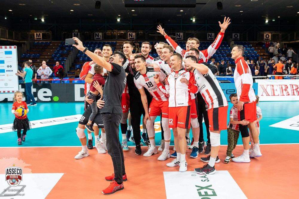 Asseco Resovia w końcu odniosła przekonujące zwycięstwo! (fot. P.Cibowicz)