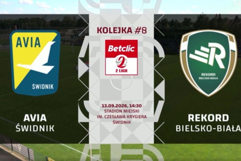 Skrót meczu Avia Świdnik - Rekord Bielsko-Biała 0-1 (wideo OnNetwork)