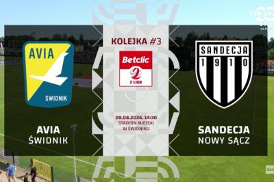 Skrót meczu Avia Świdnik - Sandecja Nowy Sącz 3-0 (wideo OnNetwork)