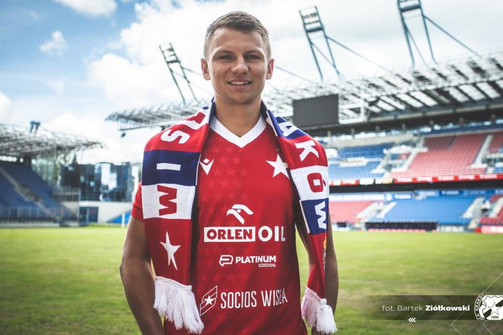 Wisła Kraków przedłużyła umowę z Bartoszem Jarochem (fot. Bartek Ziółkowski / wislakrakow.com)