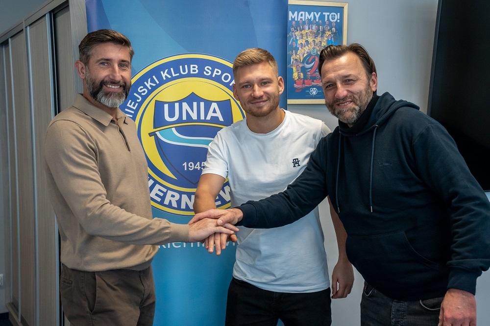 Bartosz Bida nowym zawodnikiem Unii Skierniewice! (fot. Unia Skierniewice)