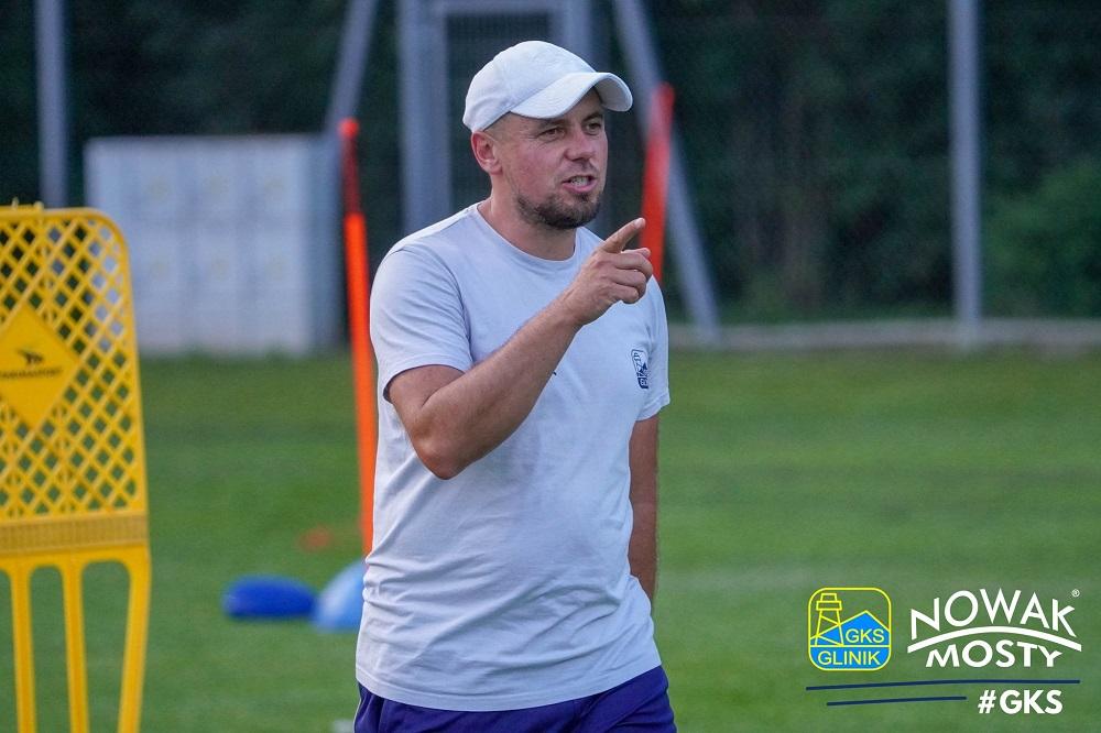 Bartosz Madeja poprowadzi ŁKS Łowisko w rundzie wiosennej! (fot. Glinik Gorlice)