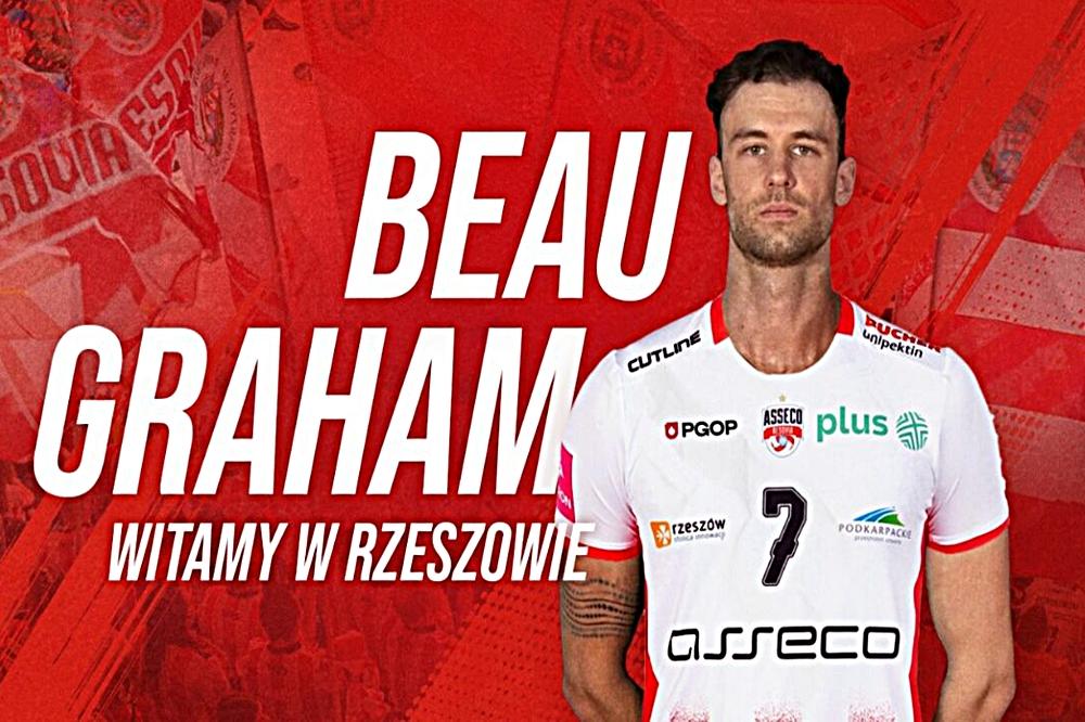  Beau Graham dołączył do Asseco Resovii (fot. Asseco Resovia)