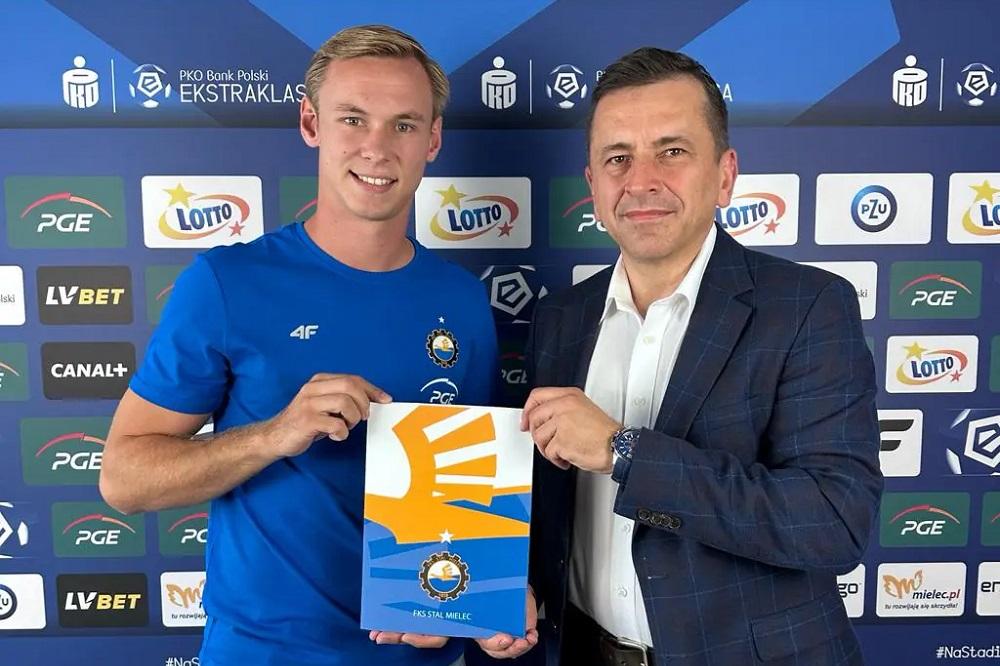 Bert Esselink będzie grał w Stali Mielec! (fot. Stal Mielec)