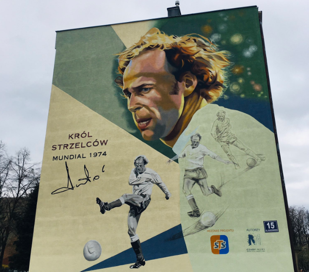 Powstał mural Grzegorza Laty w Mielcu! (fot: Rubikon na portalu X)