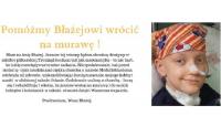 9-letni Błażej jest piłkarzem i poważnie zachorował. Pomagamy! 