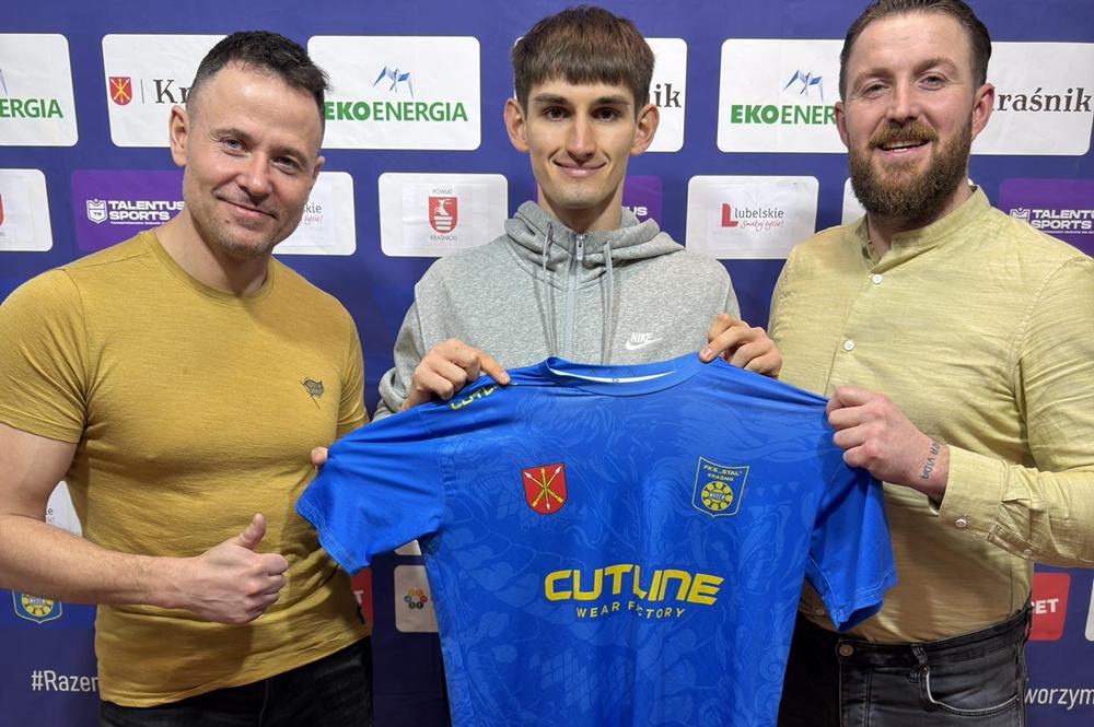 Stal Kraśnik wzmacnia się przed kolejną rundą (na zdjęciu Mateusz Boczuliński, fot. Stal Kraśnik)