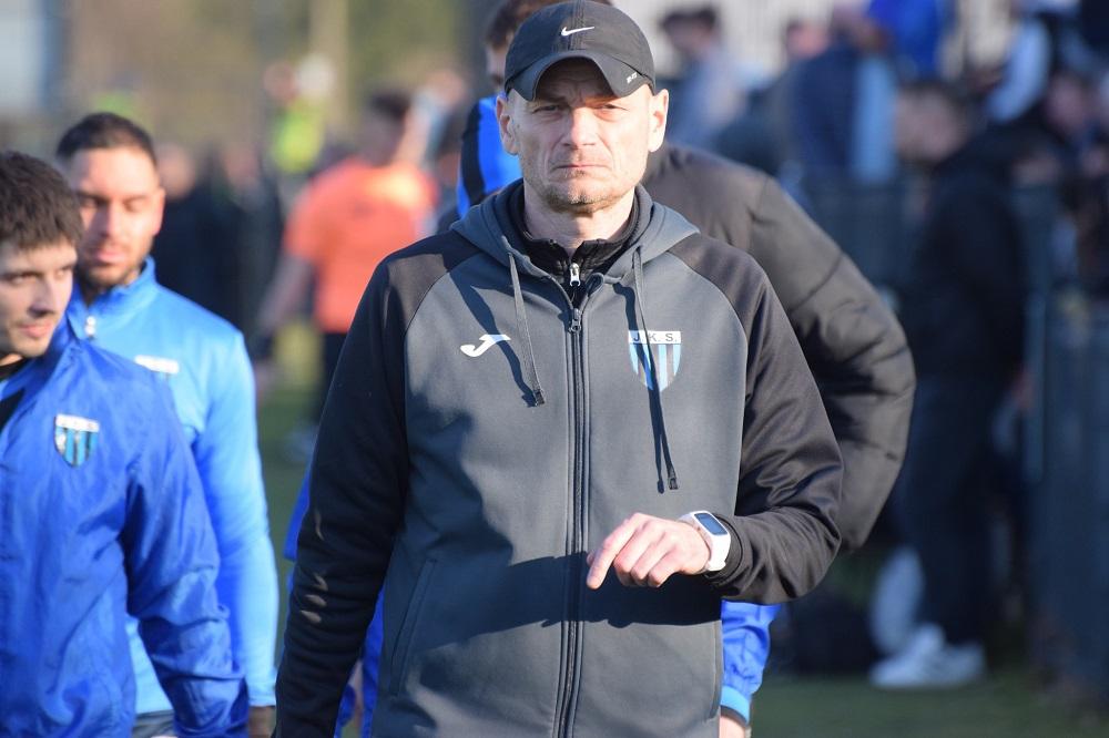 Bogdan Zając pożegnał się z kibicami JKS-u Jarosław. (fot. JKS Jarosław)