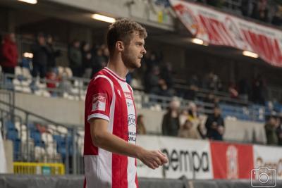 Mateusz Bondarenko w rundzie wiosennej będzie piłkarzem Zagłębia II Lubin. (fot. Resovia)