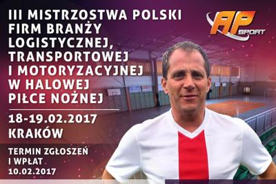 AP Sport organizuje turniej halowy dla firm. Zgłoś swoją drużynę!