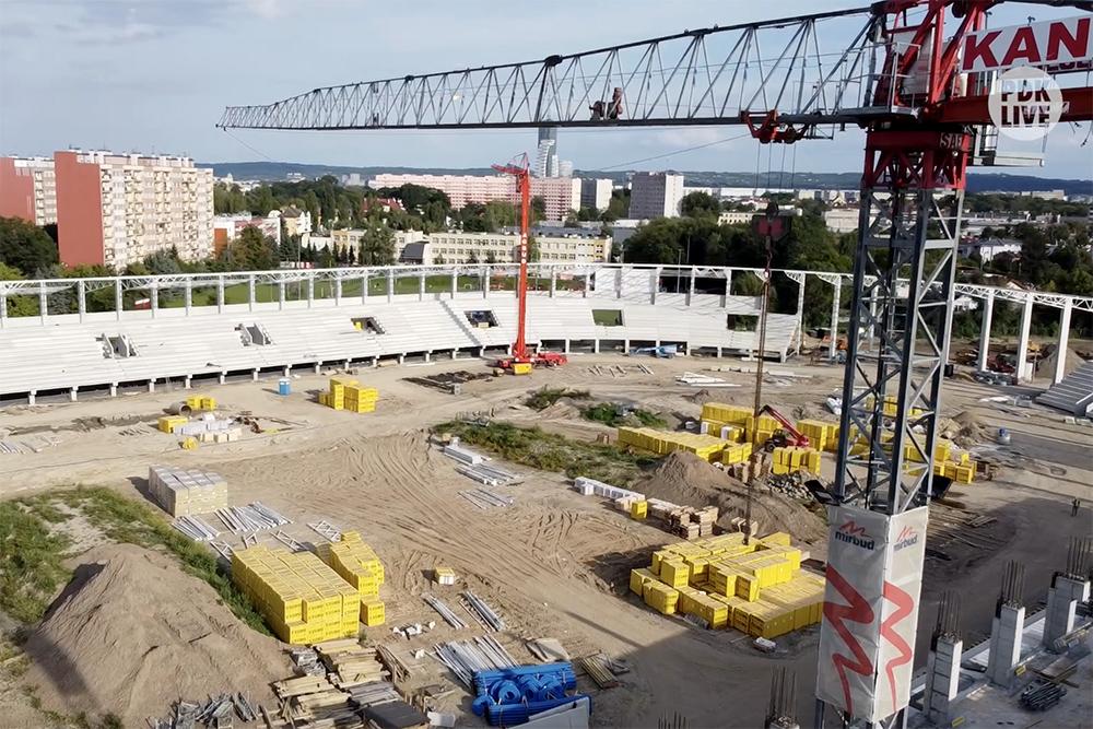 Trwa budowa PCLA w Rzeszowie. To tutaj swoje mecze będzie rozgrywała Resovia.