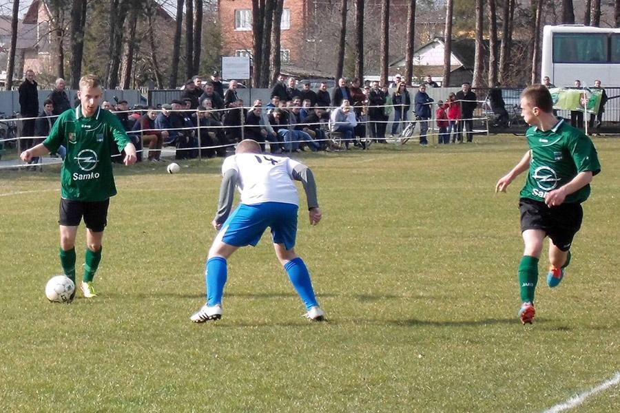 Bukowa Jastkowice w zielono-czarnych strojach (fot. archiwum)