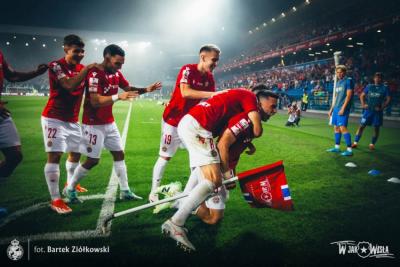 Wisła Kraków rozbiła Ruch Chorzów na Stadionie Śląskim (fot. Bartek Ziółkowski/Wisła Kraków)