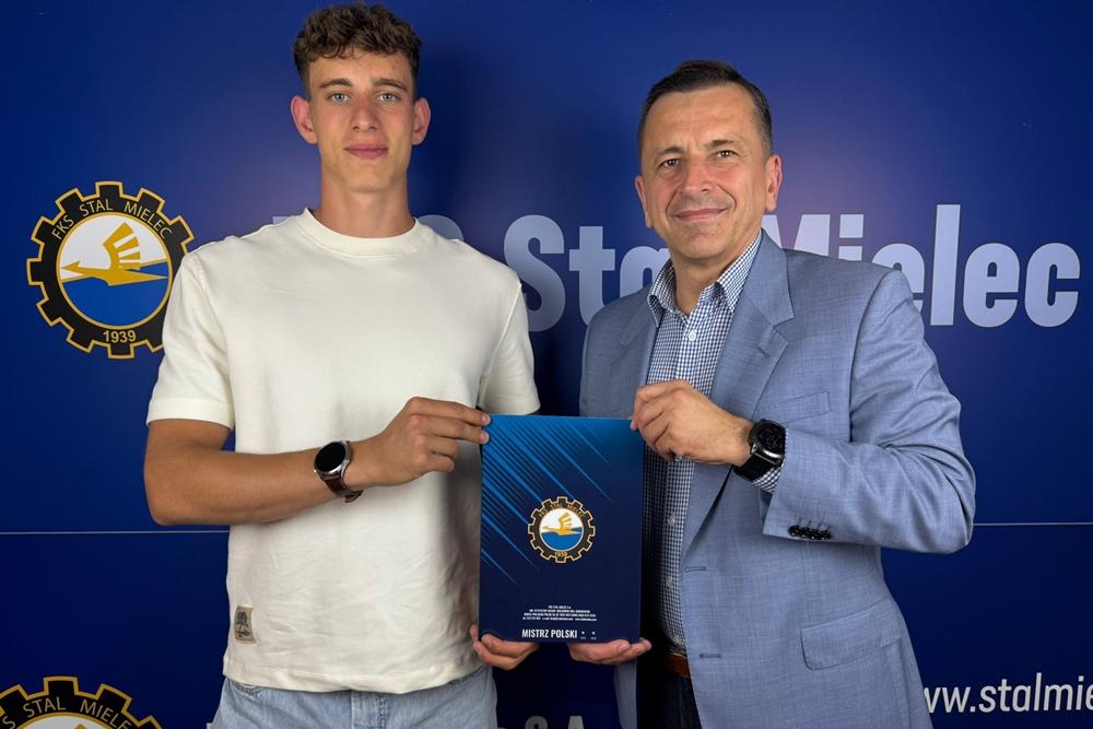 Piotr Chrapusta nowym zawodnikiem Stali Mielec (fot. Stal Mielec)