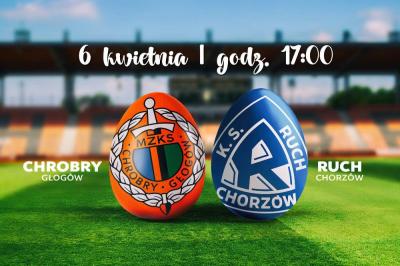 Transmisja meczu Chrobry Głogów - Ruch Chorzów, 06.04.2026 (fot. facebook.com/ChrobryGlogowSA)