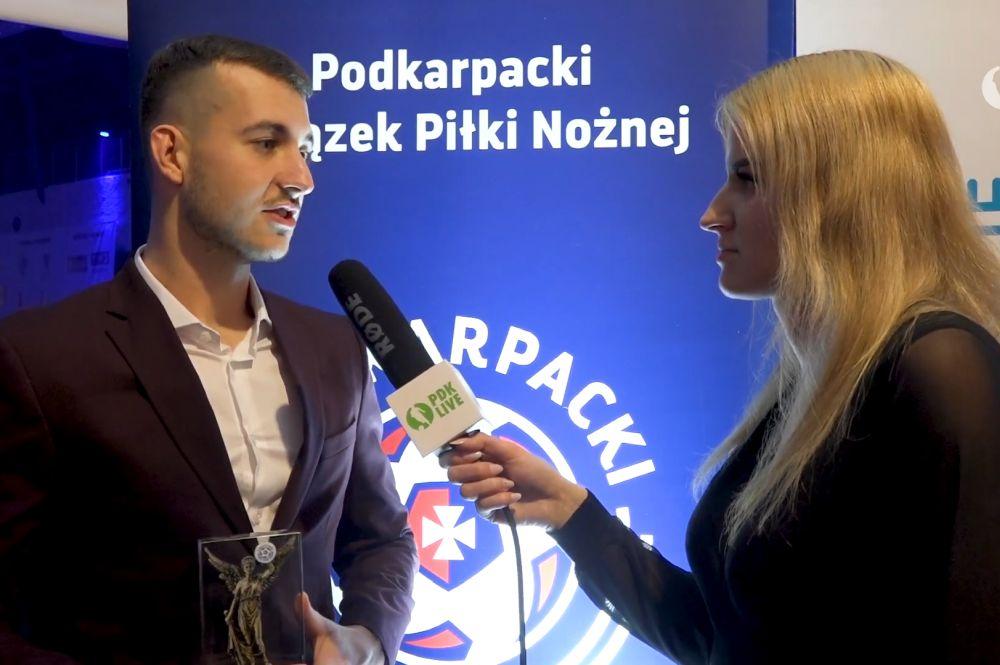 Hubert Pieszczoch, zawodnik Cosmosu Nowotaniec, został wybrany Odkryciem Roku 2023 w IV lidze podkarpackiej
