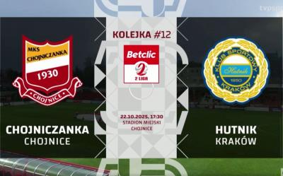 WIDEO: Chojniczanka Chojnice - Hutnik Kraków 2-1 [SKRÓT MECZU]
